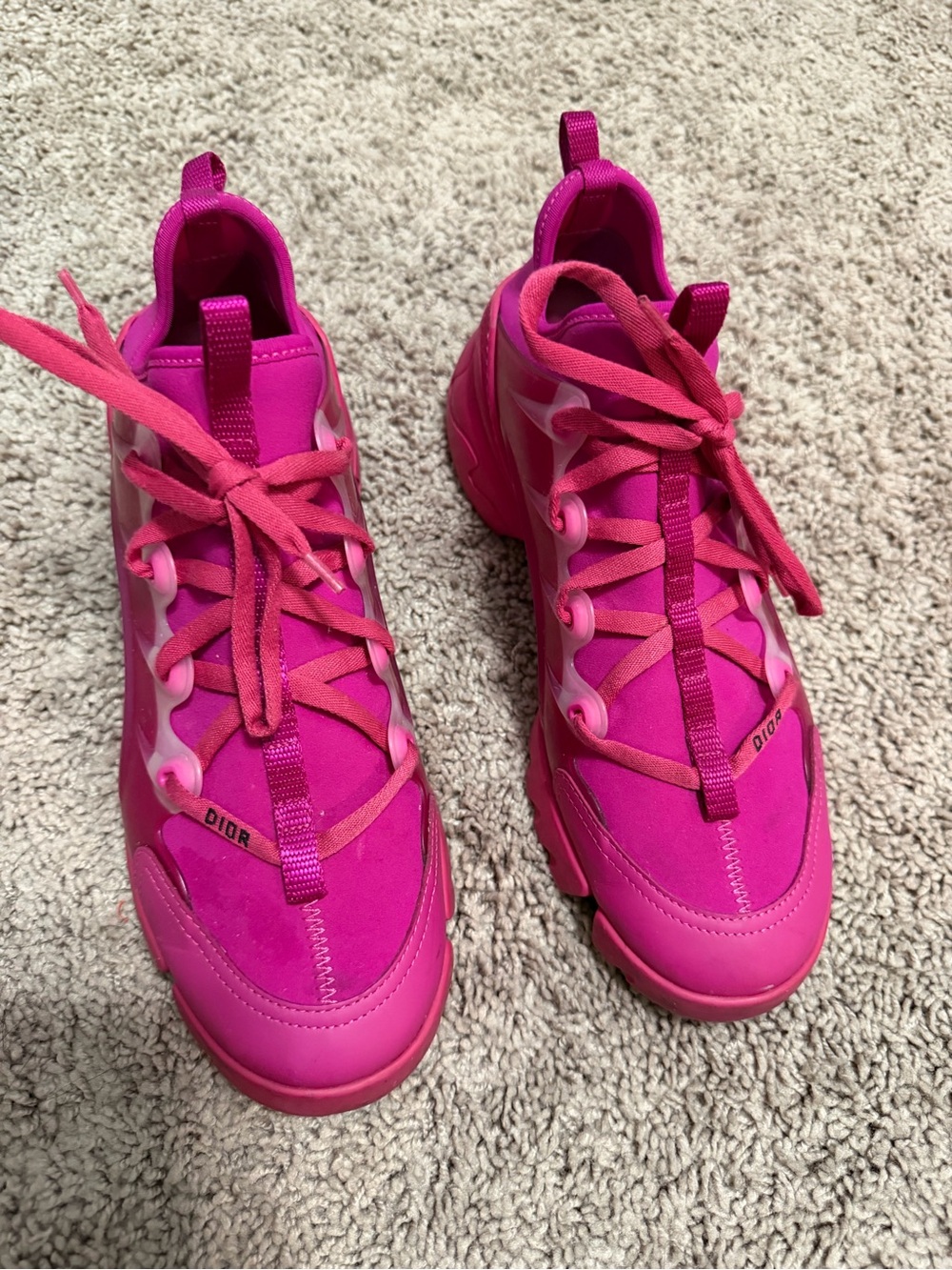 Christian Dior Hot Pink Women's Sneakers